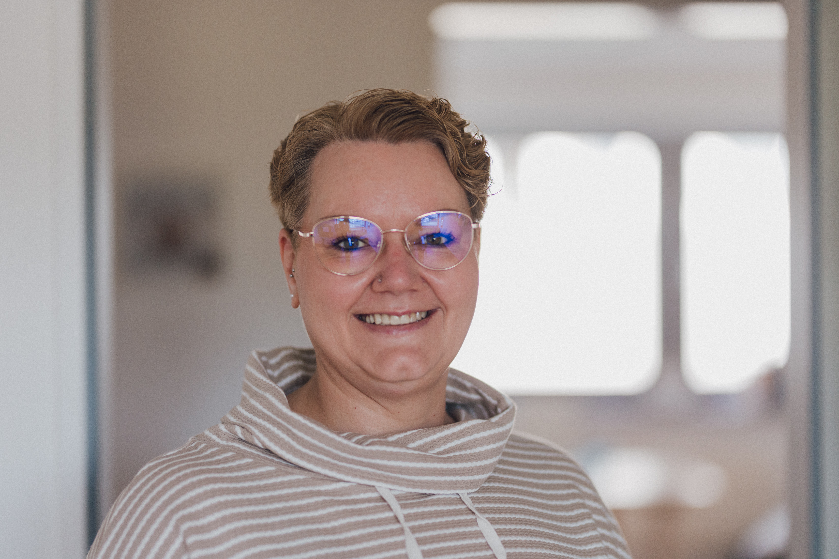 Teammitglied Jennifer in der Praxis Custers