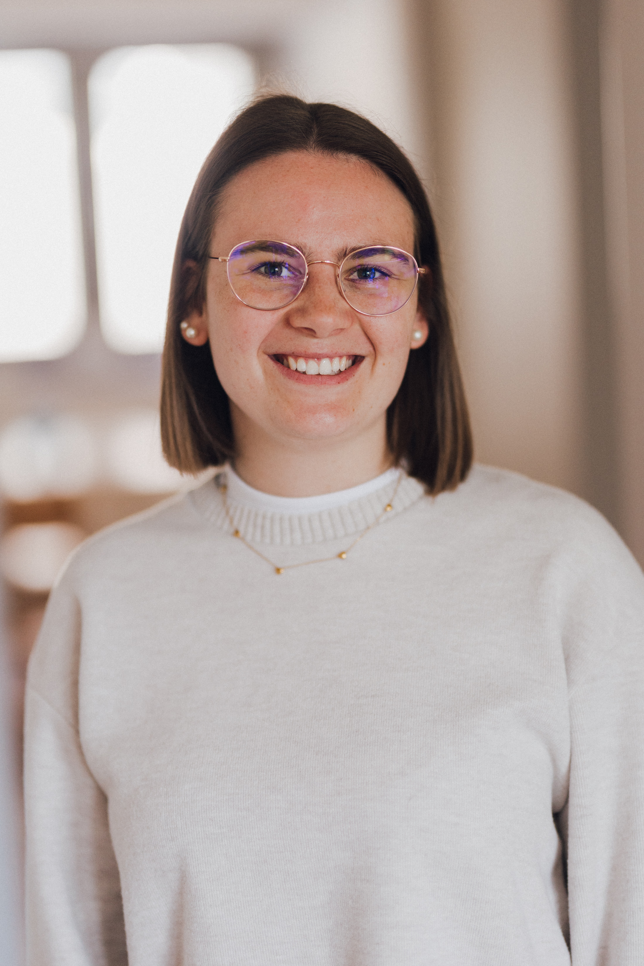 Teammitglied Leonie in der Praxis Custers